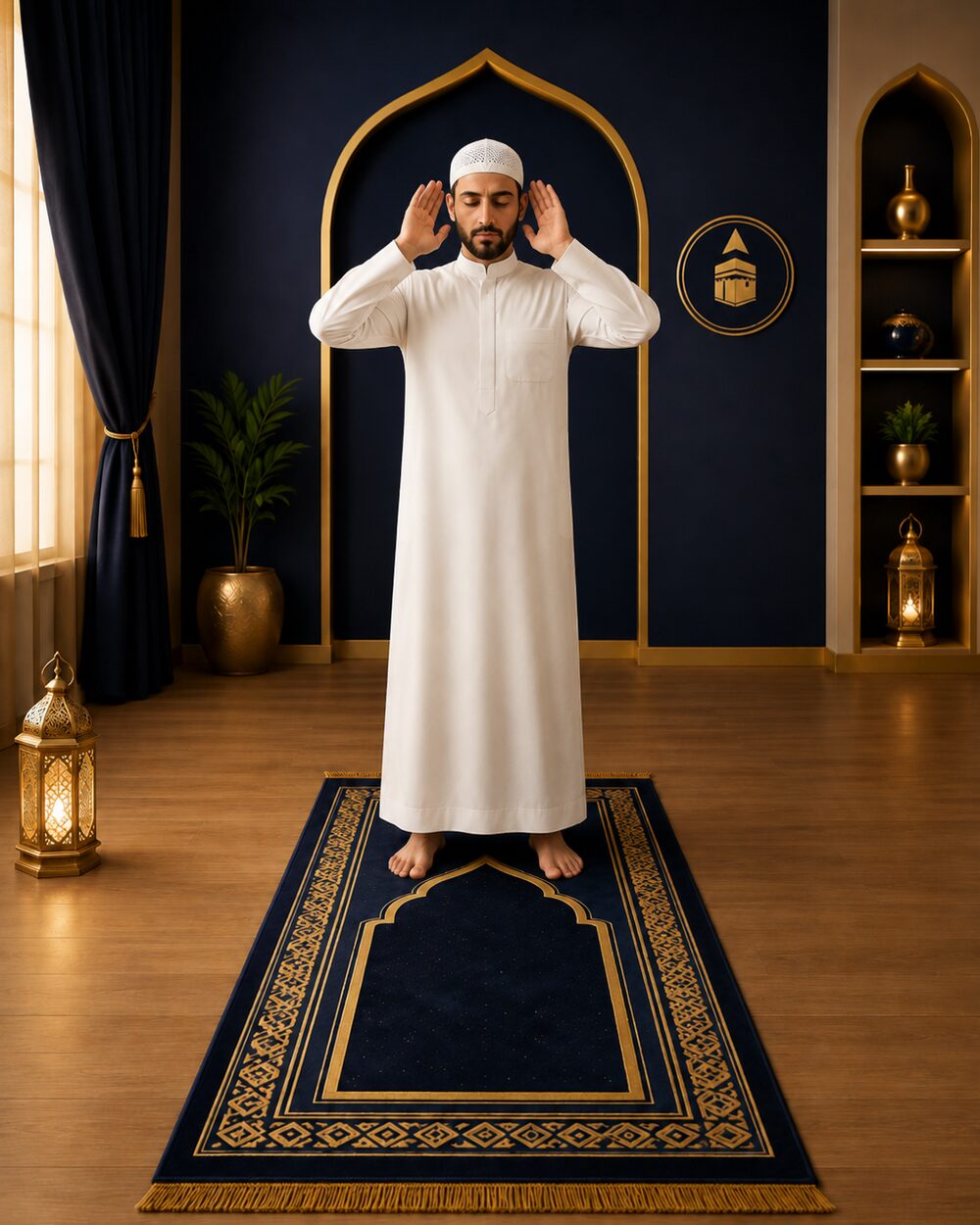 Prayer step 2: Begin with takbīr