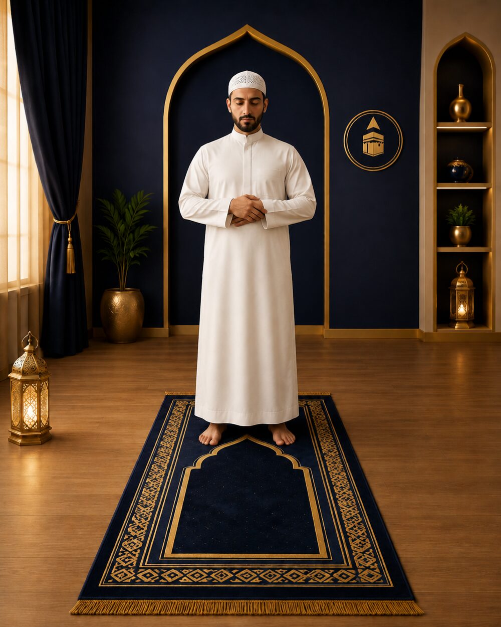 Prayer step 3: Recite while standing