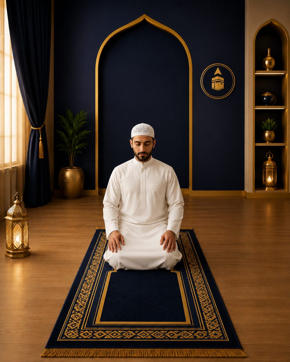 Prayer step 7: Sit calmly