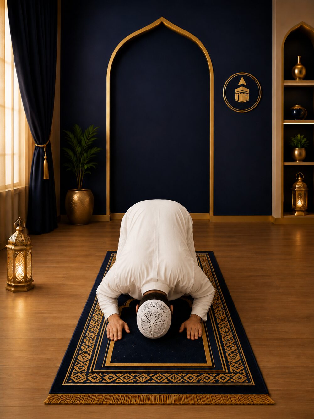 Prayer step 8: Second prostration