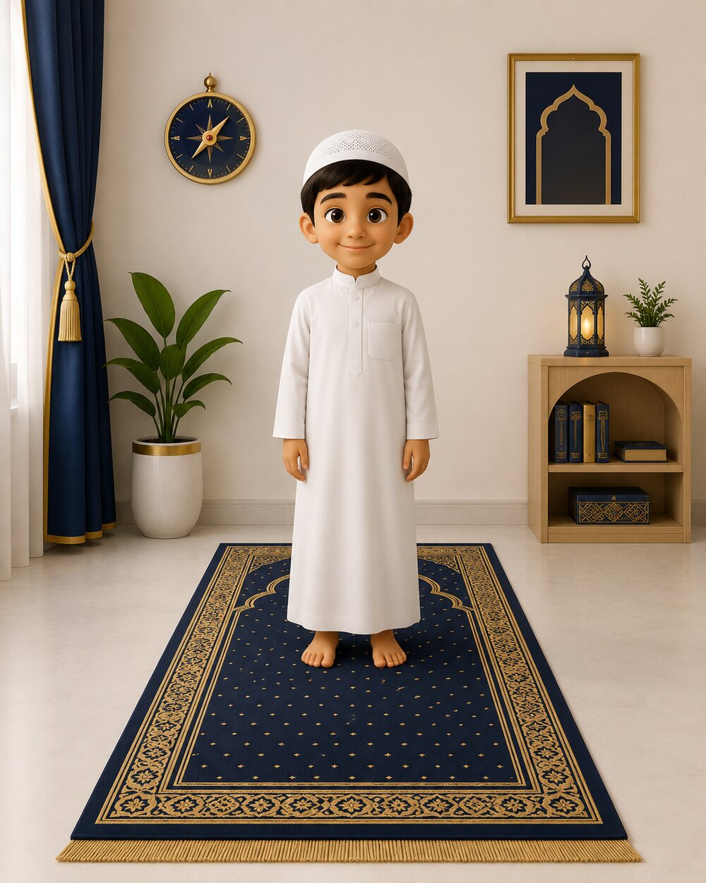 Prayer step 1: Prepare and stand