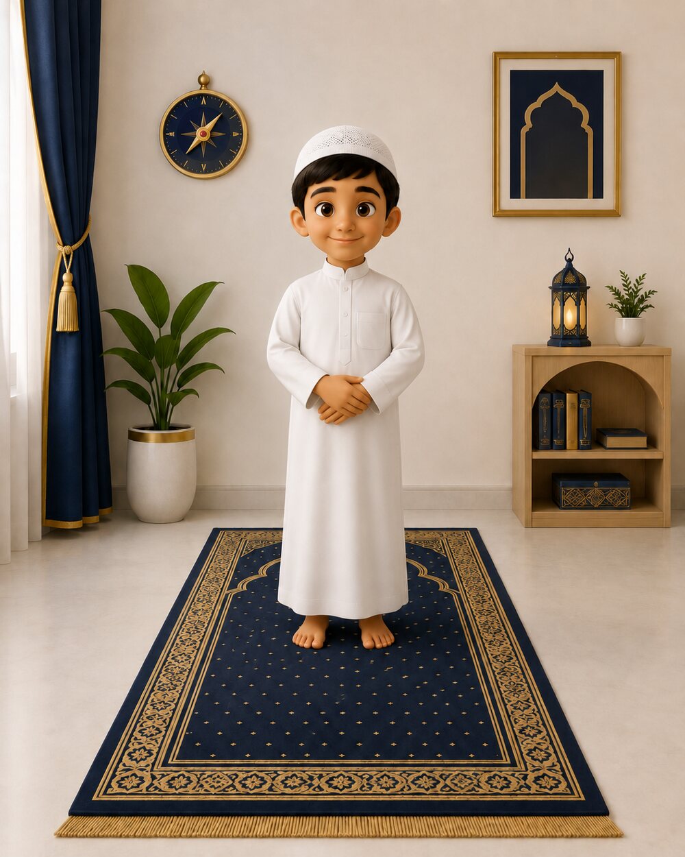 Prayer step 3: Recite while standing