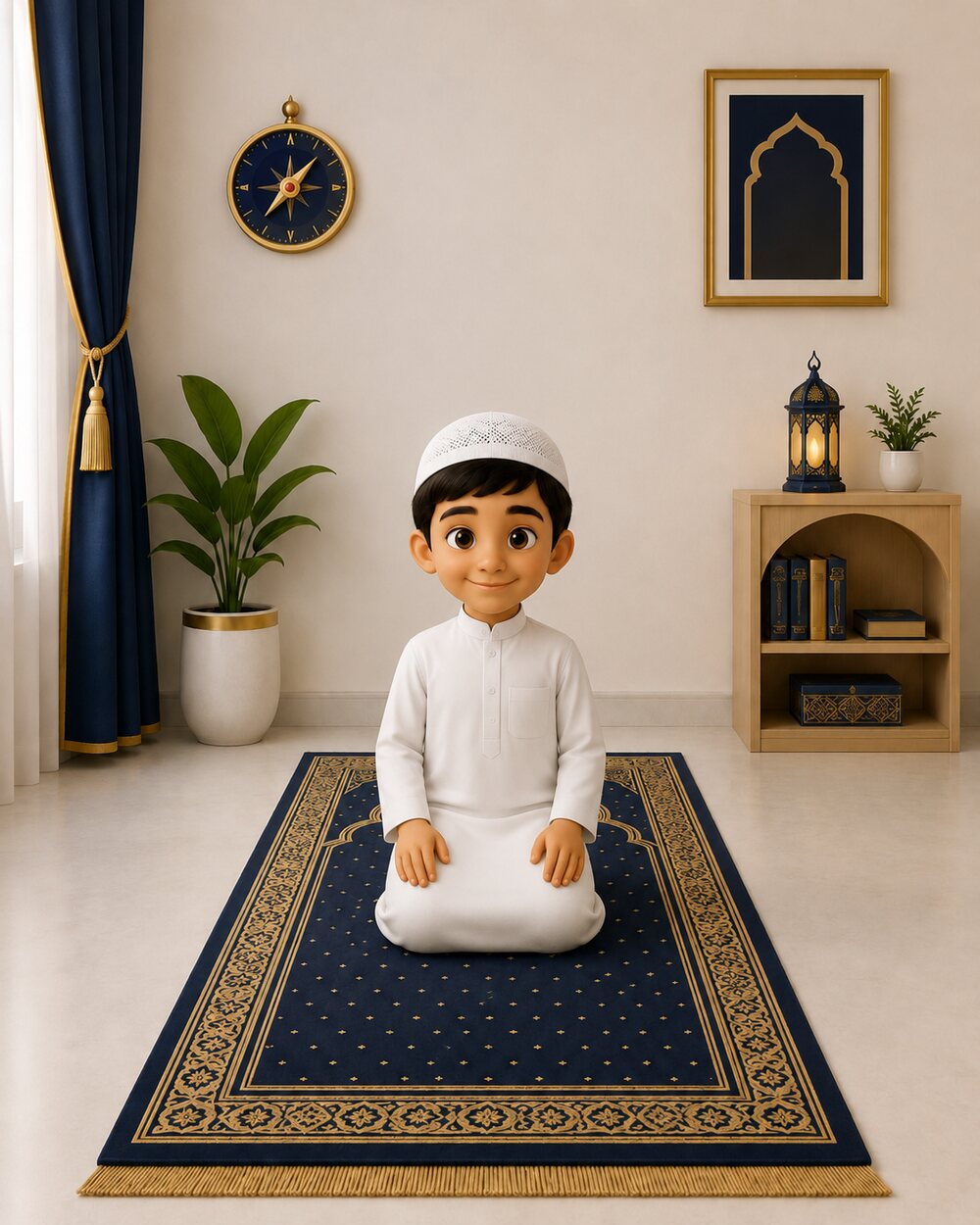 Prayer step 7: Sit calmly