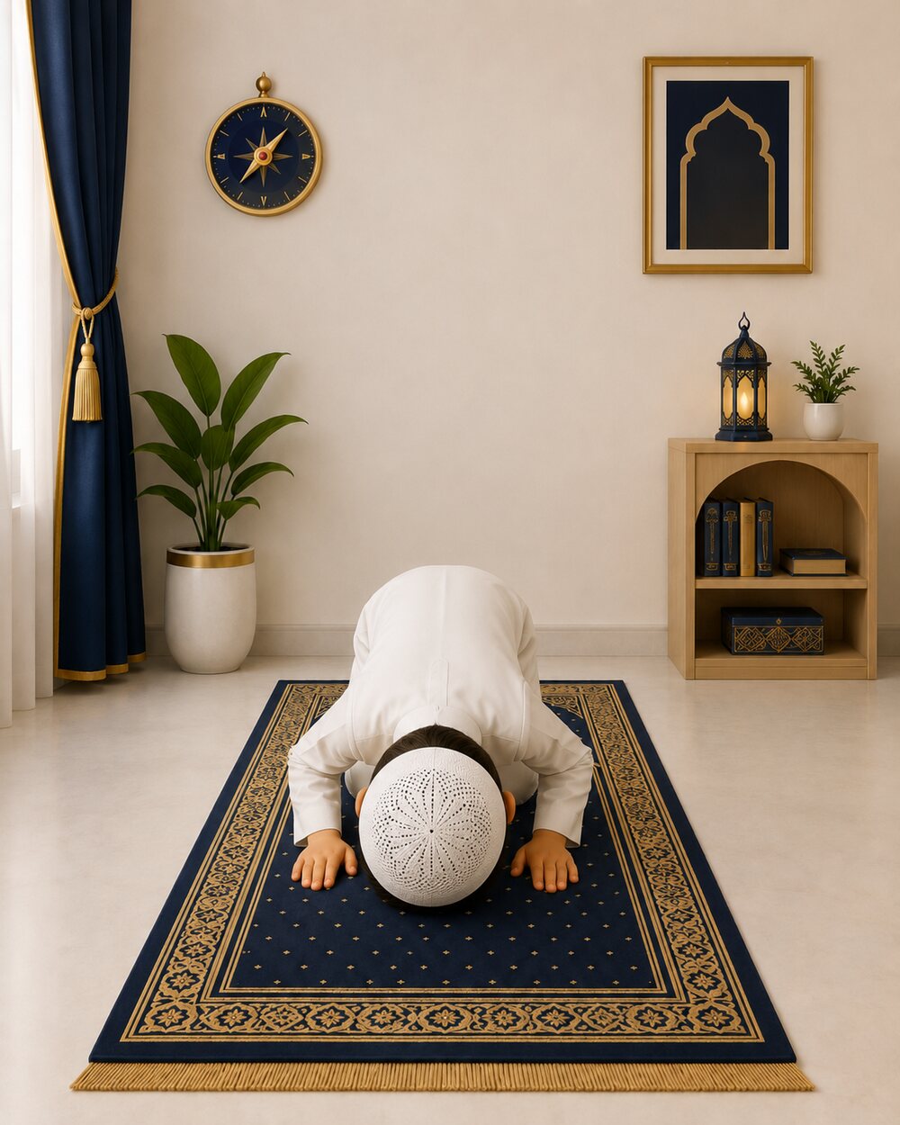 Prayer step 8: Second prostration